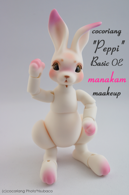 New item＊cocoriang “Peppi”_White manakam makeup | risubaco